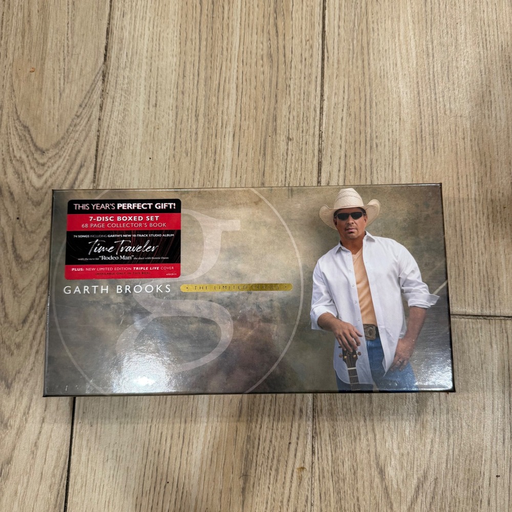 Garth Brooks The Limited Series 7-Disc Boxed Set Time Traveler Triple Live New